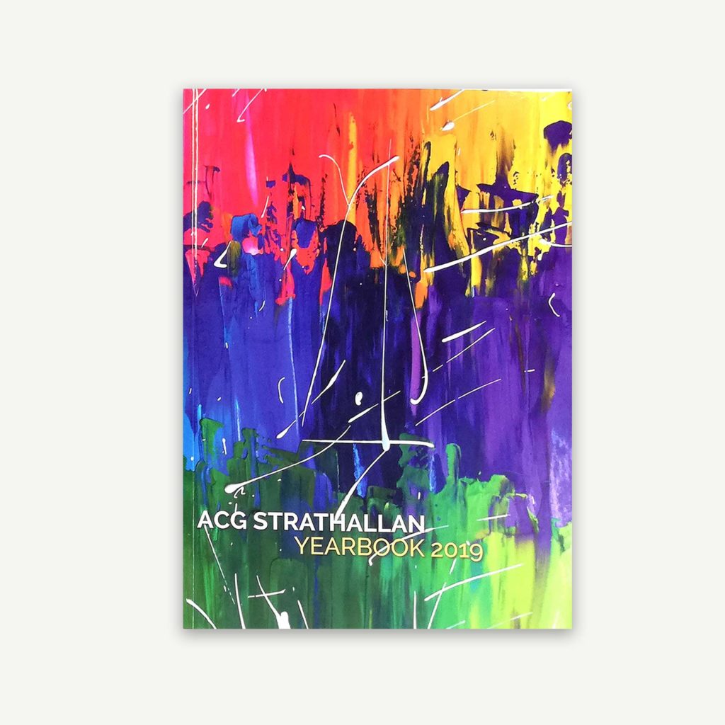 ACG Strathallan 2019 Yearbook cover