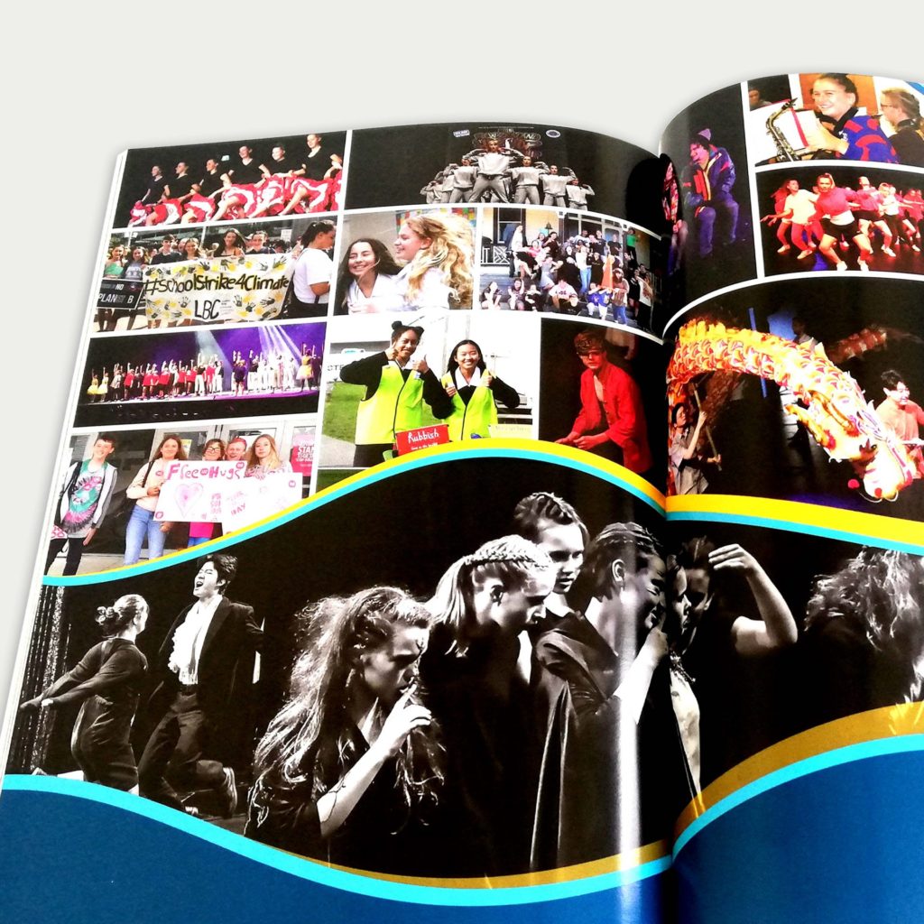 Long Bay College Yearbook Spread