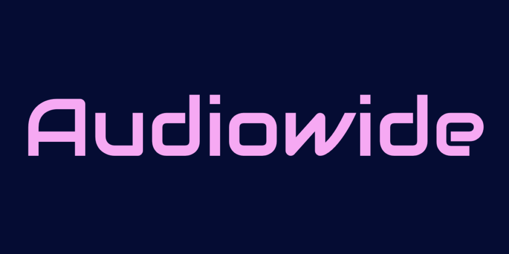 audiowide font