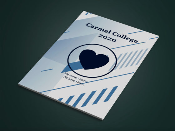 carmel college book cover