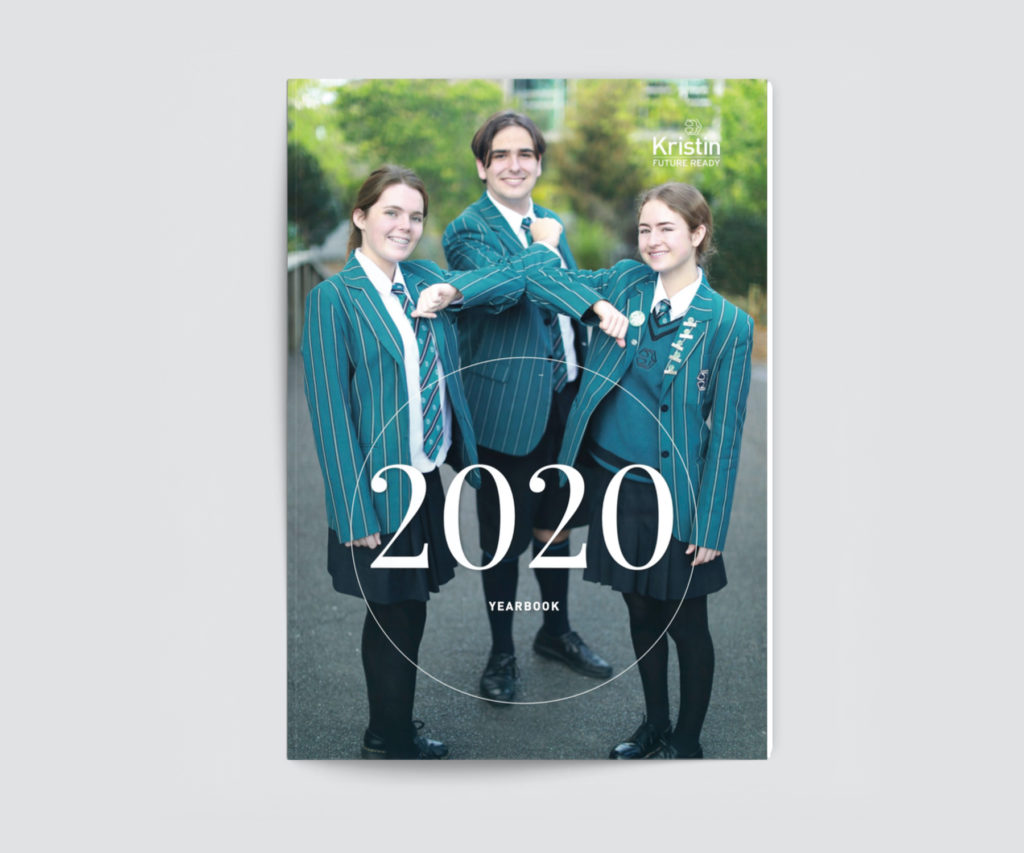 Kristin School 2020 Yearbook Cover Design
