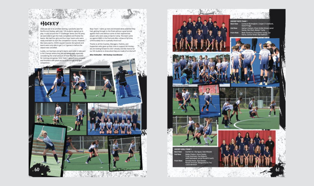 Yearbook Page Spread