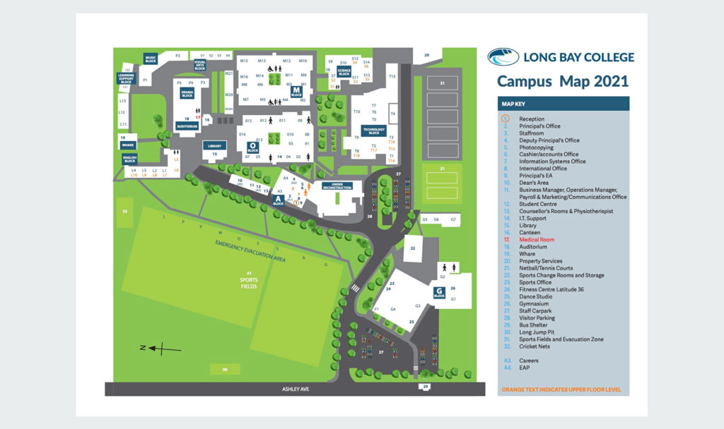 School Campus Map Design