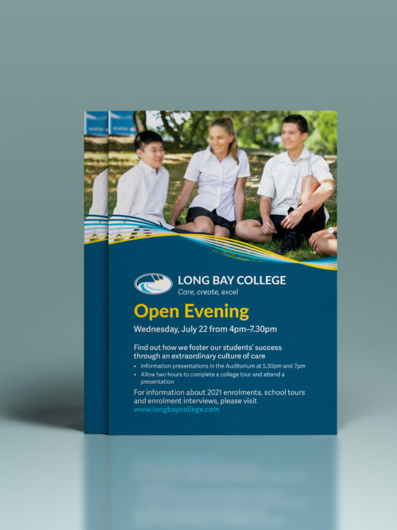 School Open Evening Flyer