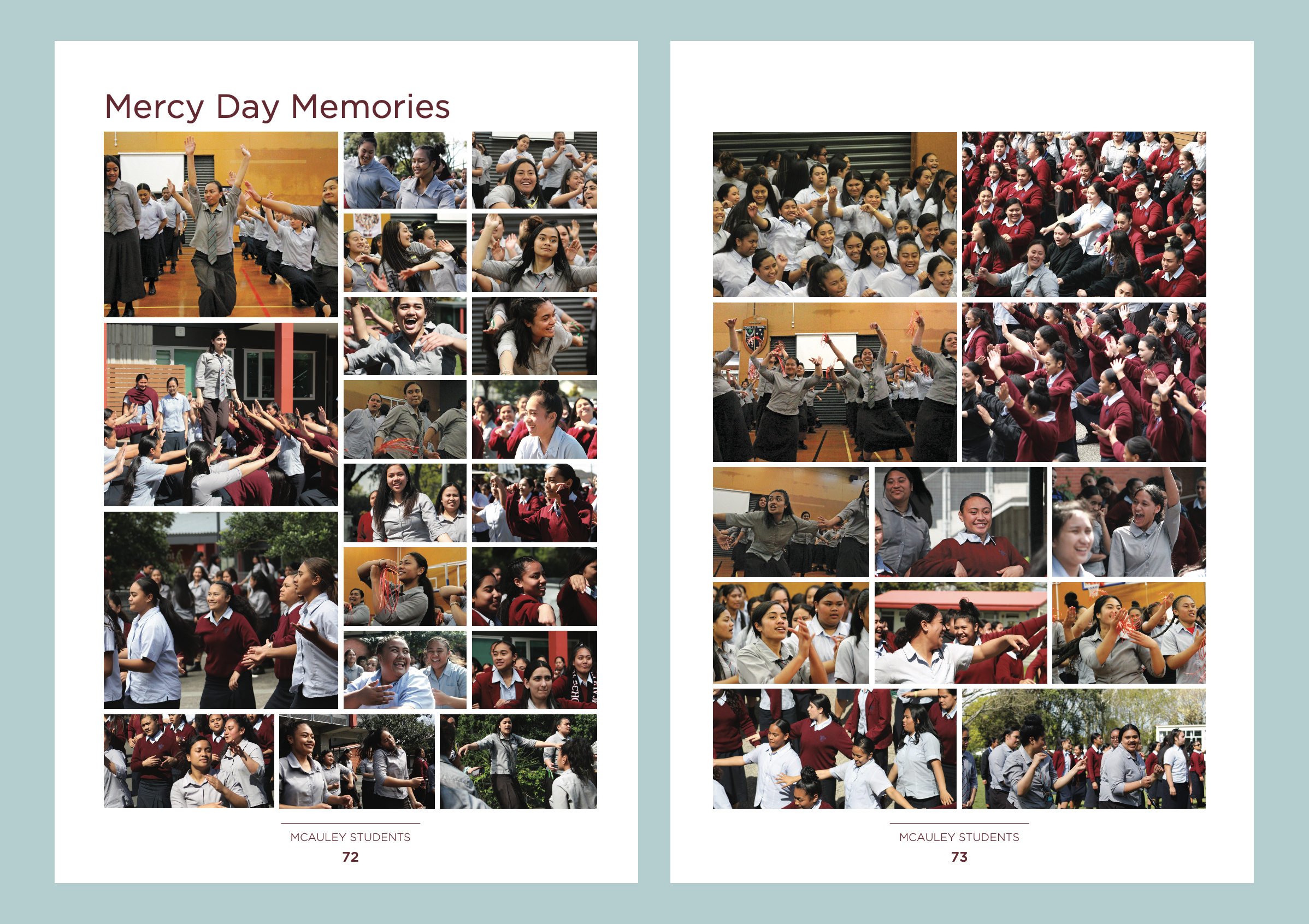 McAuley High School Photo Grid