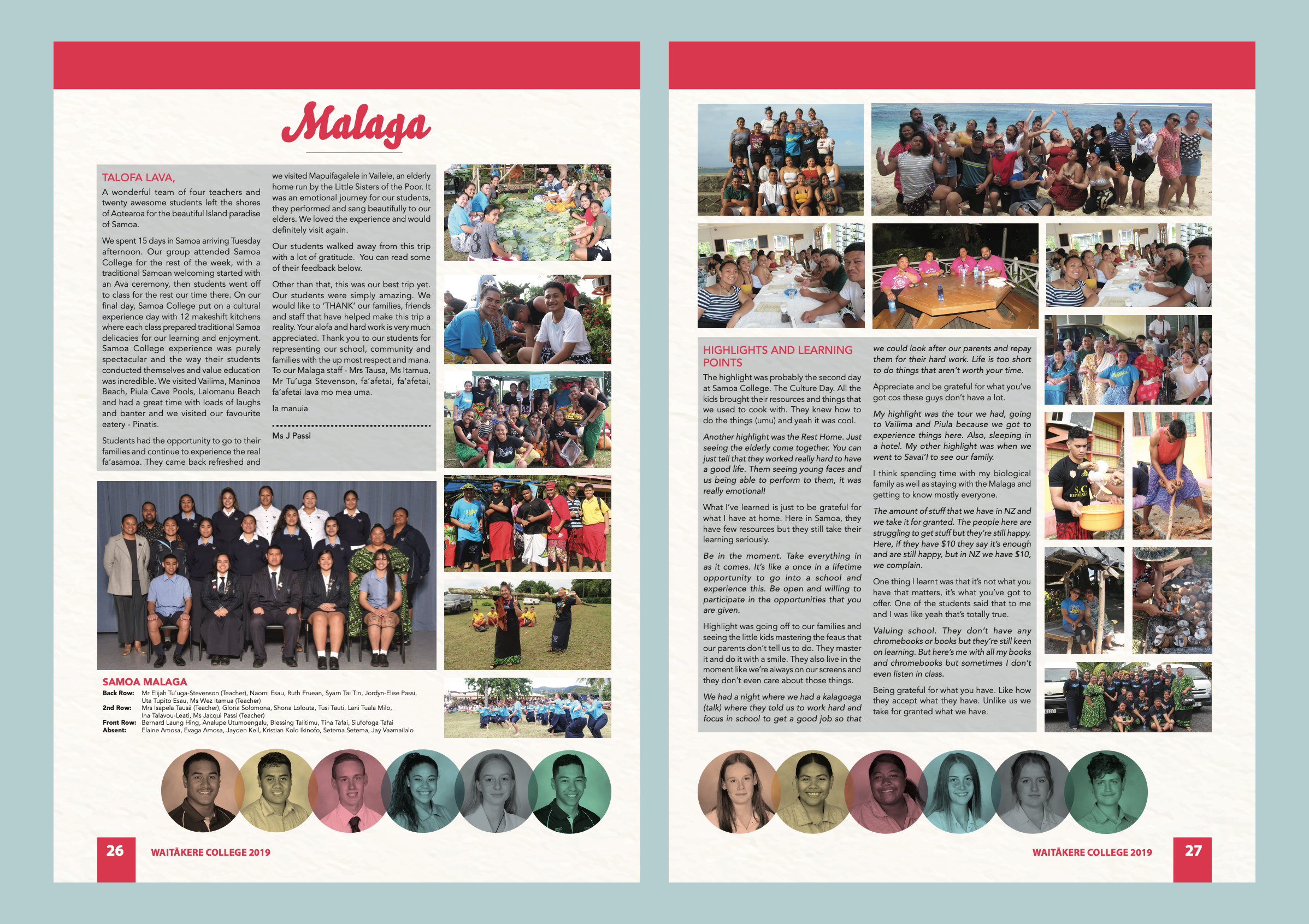 Yearbook Pages