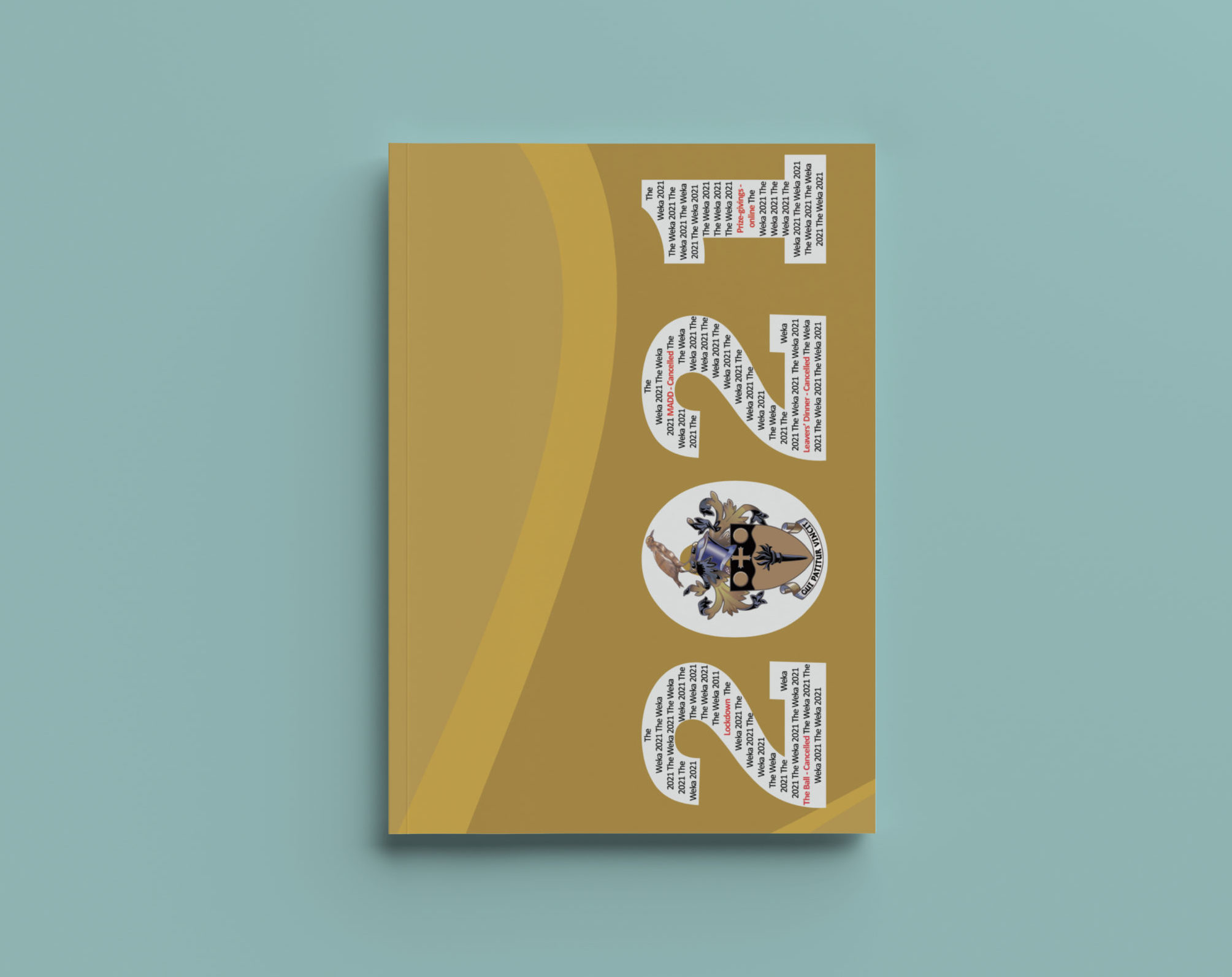 bold large yearbook cover font