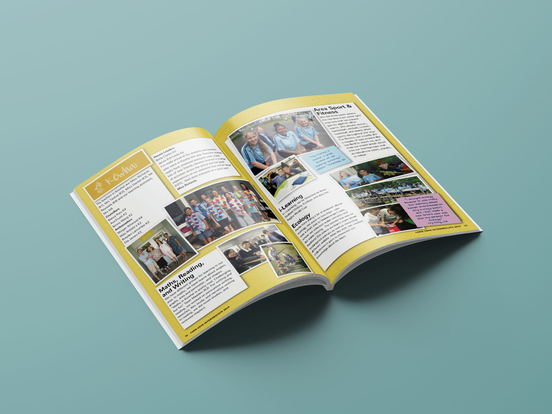 Yellow Yearbook Designs to Lift Your Mood! - Spacific Creative