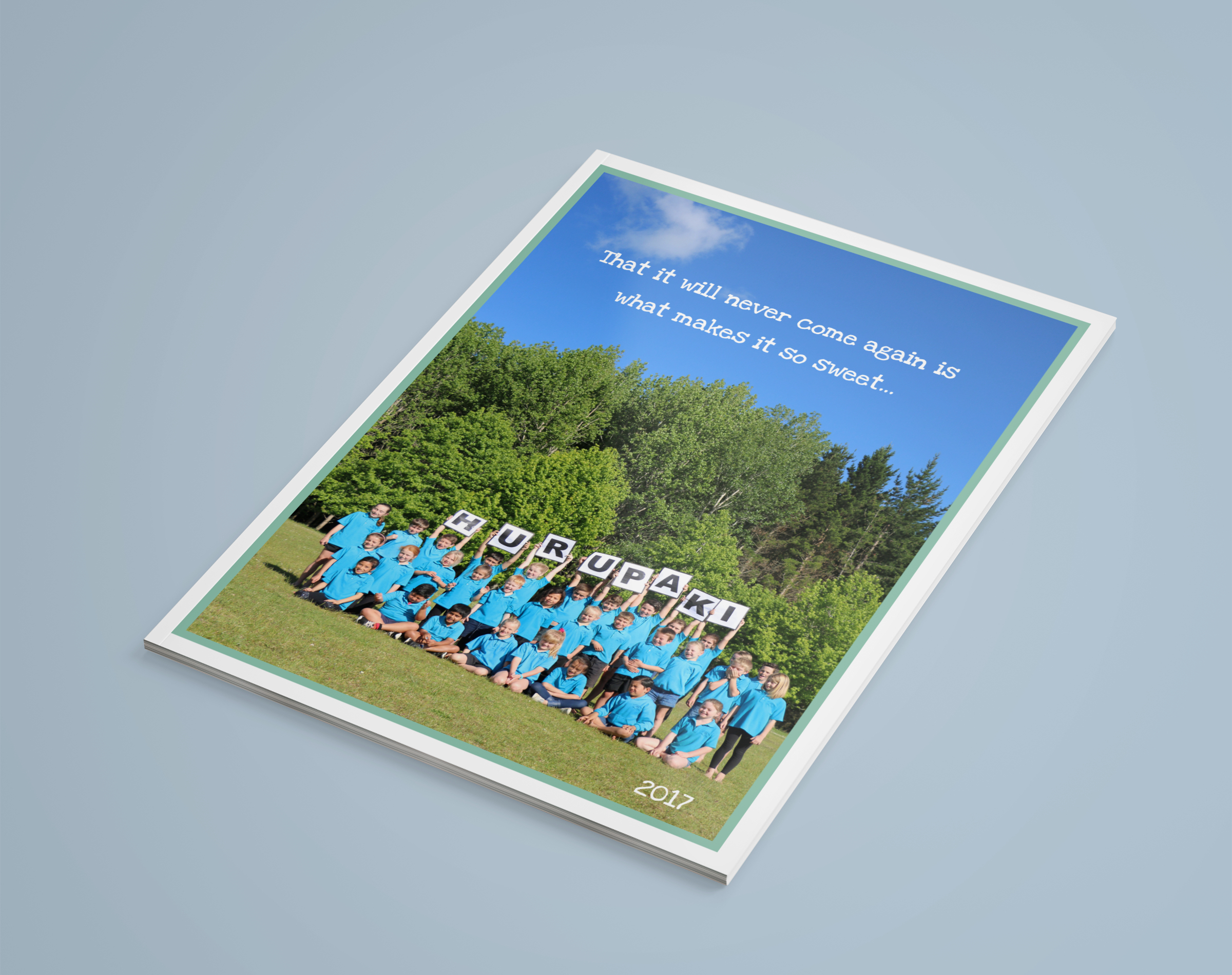 Hurupaki School book cover photography